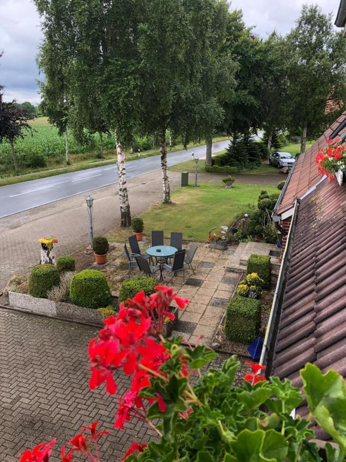 Birkengaststätte Hotell Wittmund Exteriör bild
